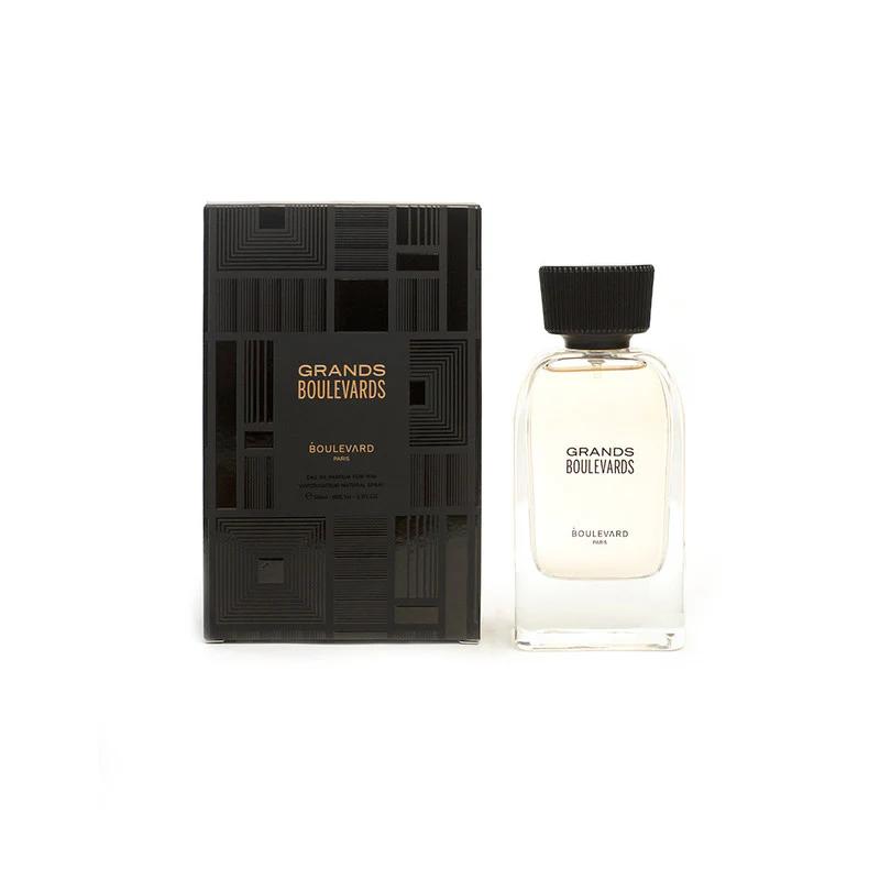 عطر جراند باريسية مزيج بين برتقال وبرغموت وفواكة وفانيليا ومسك ابيض