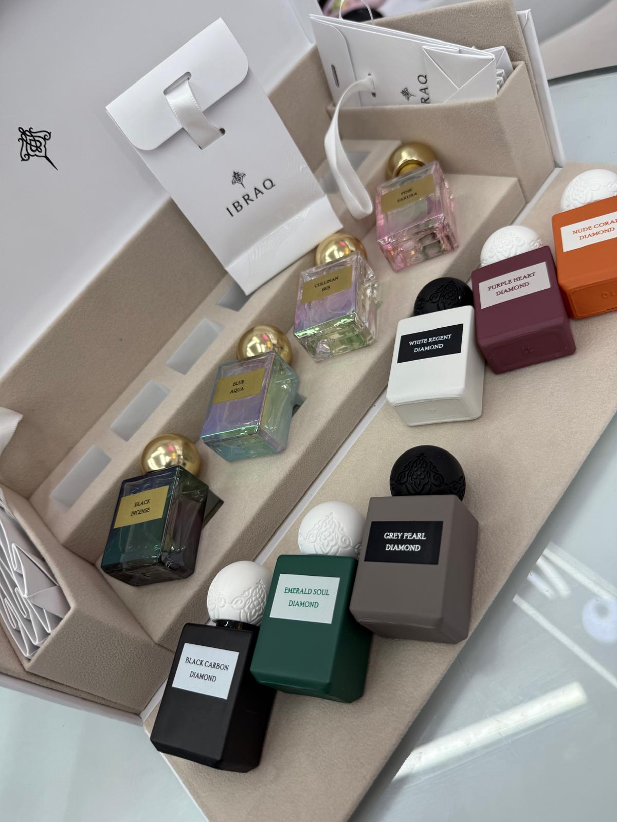 بكج عطور من ابراهيم القرشي " رجالي + ستاتي "